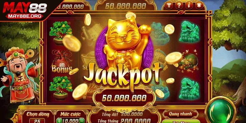 Giải mã các loại hình jackpot trong nổ hũ MAY88